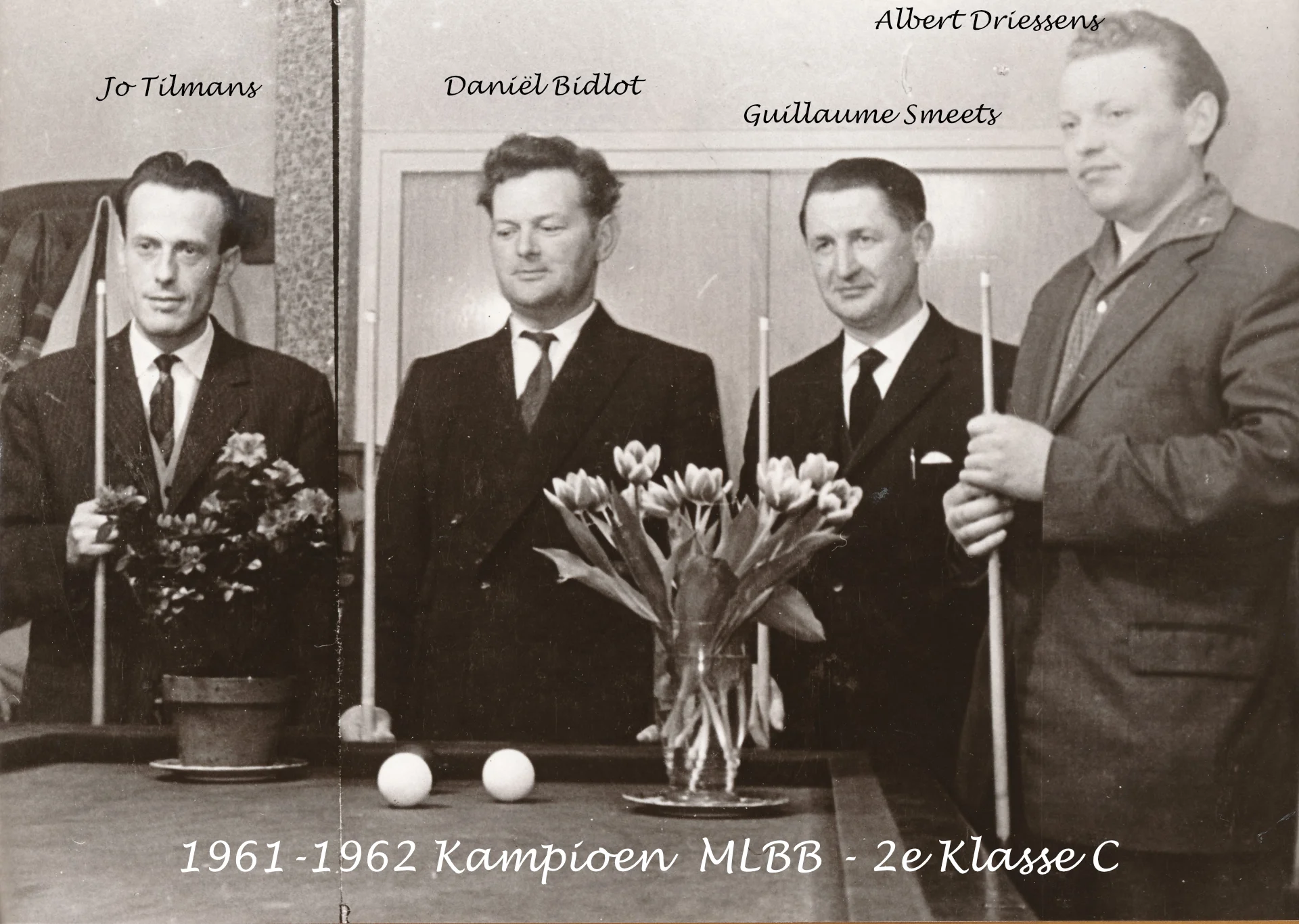 Kampioen BC Wessem seizoen 1961 - 1962