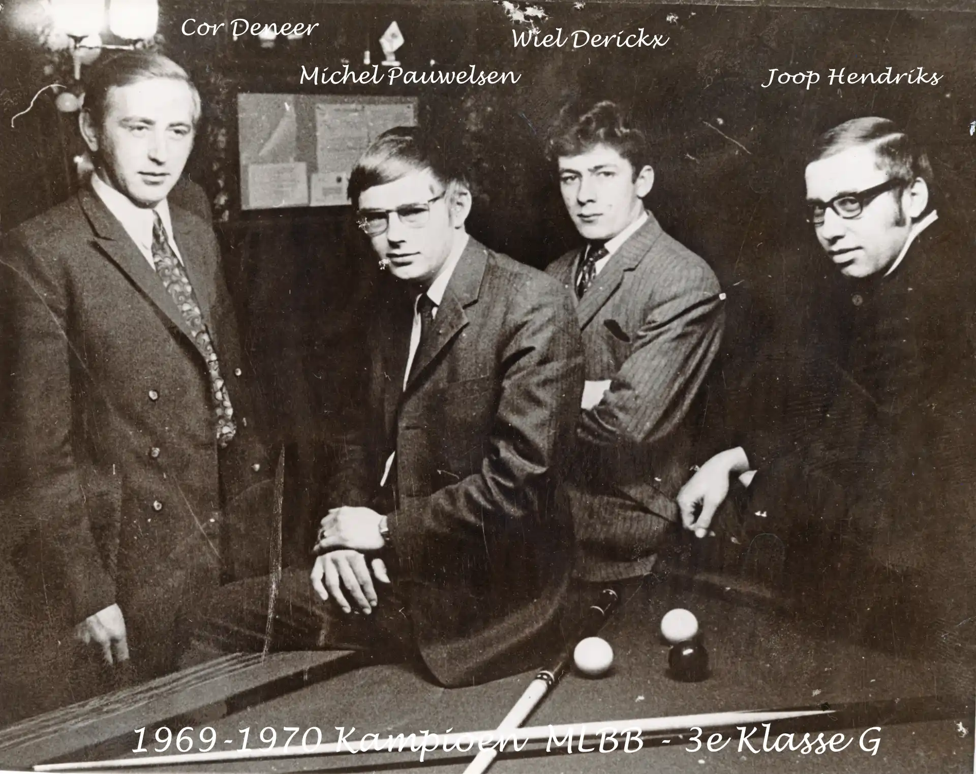 Kampioen BC Wessem seizoen 1969 - 1970