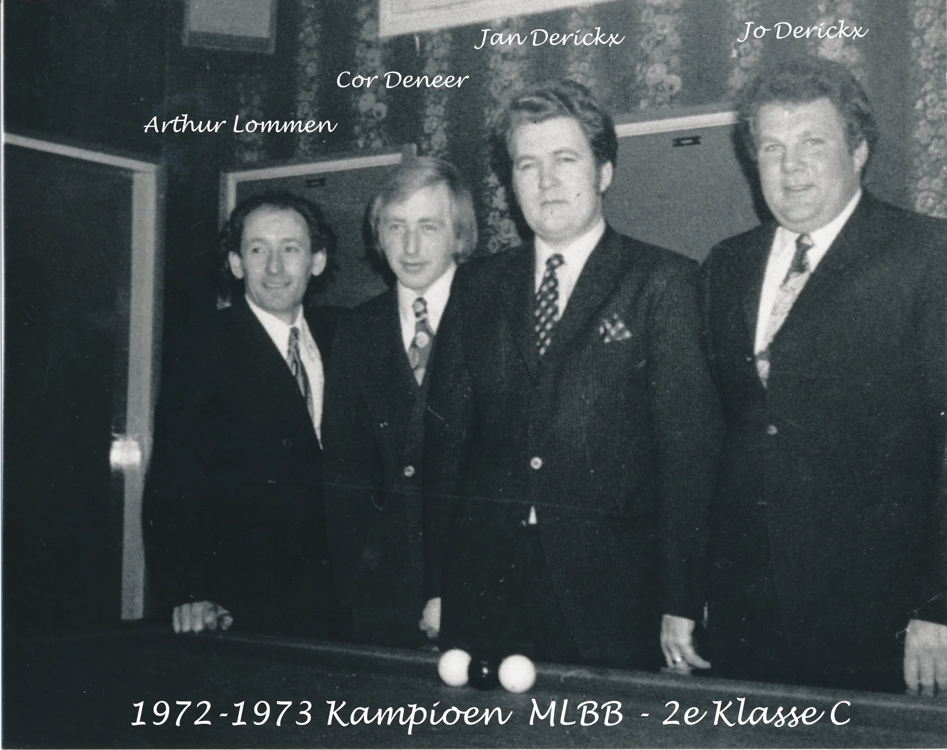 Kampioen BC Wessem seizoen 1972 - 1973