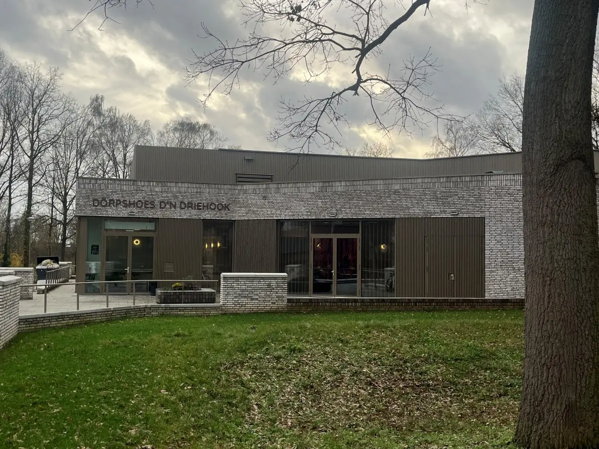 Dörpshoes d’n Driehoek in Wessem. Het clublokaal van B.C. Wessem